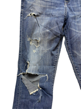 Load image into Gallery viewer, Big Star Jeans Womens 12 (32x26.5) Denim Destroyed Billie Nova XVI Slim Slouch
