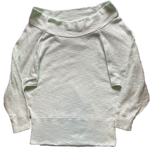 Load image into Gallery viewer, We The Free People Shirt Womens Medium Mint Green Off Shoulder Pullover Ladies
