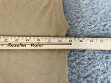 Load image into Gallery viewer, Damani Dada Vest Adult Extra Large Tan Linear Striped Hip Hop Crown Sweater Mens
