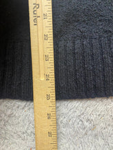 Load image into Gallery viewer, Free People Sweater Womens Medium Black Oversized Boxy Knitted Stretch Outerwear
