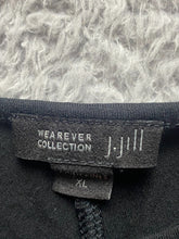 Load image into Gallery viewer, J Jill Dress Womens Extra Large Black Jersey Rayon Spandex Boxy Stretch Ladies
