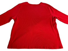 Load image into Gallery viewer, Lauren Ralph Lauren Sweater Womens 3X Red Boxy Outerwear Pullover Plus Ladies
