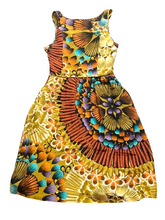 Load image into Gallery viewer, Anthropologie Edme &amp; Estyllte Dress Womens 2 Extra Small Lappula Silk Floral AOP
