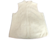 Load image into Gallery viewer, Talbots Vest Womens 1X Sherpa Fleece Full Zip Pockets Sleeveless Sweater Ladies
