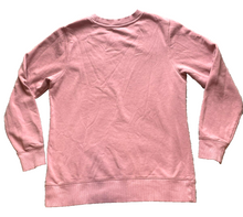 Load image into Gallery viewer, The North Face Sweatshirt Womens Medium Pink Fleece Embroidered Logo Oversized
