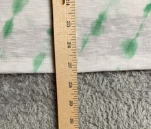 Load image into Gallery viewer, Chico's Zenergy Shirt Womens 3 Green White Tie Dye Tunic V-Neck Oversized Ladies
