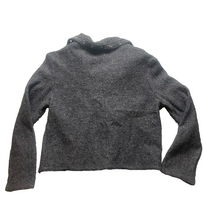 Load image into Gallery viewer, VTG Linda Lucia Jacket Womens Large 100% Wool Front Pocket Lace Up Rivets Ladies
