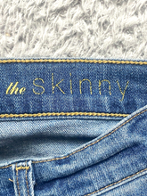 Load image into Gallery viewer, 7 For All Mankind Jeans Womens 29x29.5 Whiskered Skinny Spandex Stretch Denim
