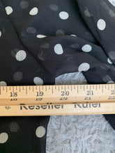 Load image into Gallery viewer, Kut From the Kloth Shirt Womens Small Black Polkadots Button Up Sheer Ladies
