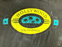 Load image into Gallery viewer, Vintage Hollywood California Shirt Adult Large Black Retro Palm Trees 90s Mens
