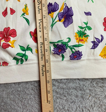 Load image into Gallery viewer, Cathy Daniels 2 Piece Set Womens Large AOP Flower Polo Shirt &amp; Shorts Outfit
