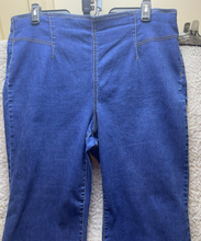 Load image into Gallery viewer, Knox Rose Jeans Womens 20x30 Blue Denim Rayon Spandex Stretch Flared Boho
