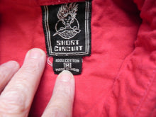 Load image into Gallery viewer, Short Circuit Shirt Womens Medium Button Up Embroidered WESTERN Beaded Ladies
