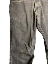 Load image into Gallery viewer, VTG Tommy Hilfiger Jeans Adult 31x34 Black Denim Streetwear Skater Baggy Mens
