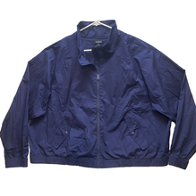 Load image into Gallery viewer, Torrid Jacket Womens 3 (3X) Navy Blue Windbreaker Full Zipper Workwear Ladies

