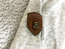 Load image into Gallery viewer, Naketano Sweatshirt Womens Medium Gray Hoodie Cowl Neck Sweater Outdoor Owl Lady
