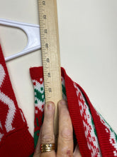 Load image into Gallery viewer, Eyeshadow Jumpsuit Womens Large JOY Ugly Christmas Romper Overalls Nordic Ladies
