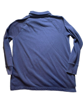 Load image into Gallery viewer, J Crew Sweatshirt Adult Small Navy Blue Cloudspun Fleece Button Collar Mens
