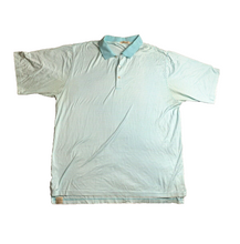 Load image into Gallery viewer, Peter Millar Shirt Adult 2XL Light Blue Preppy Crown Performance Golf Polo Mens
