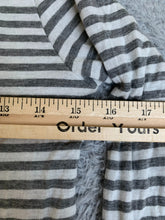 Load image into Gallery viewer, Eileen Fisher Shirt Womens Small Gray White Striped Casual Comfy Pullover Ladies
