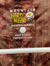 Load image into Gallery viewer, Mountain Hardwear Shirt Womens 10 Medium AOP Floral Boho Peasant Tie Button Up
