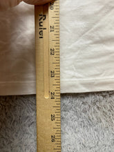 Load image into Gallery viewer, Chicos Shirt Womens 2 White Gold Sequence Shimmered Rayon Viscose Indie Ladies
