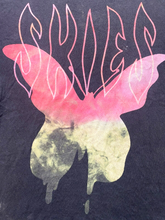 Load image into Gallery viewer, VTG Bayside Shirt Adult Medium Black Skies Butterfly Smoke Whimsygoth USA Mens
