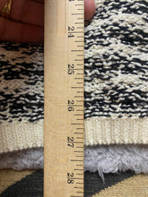 Load image into Gallery viewer, Soft Surroundings Sweater Womens Medium Beige Black Tunic Lagenlook Open Knit
