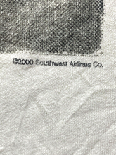 Load image into Gallery viewer, VTG Southwest Airlines Shirt Adult Extra Large White Black Music Dizzy Gillespie
