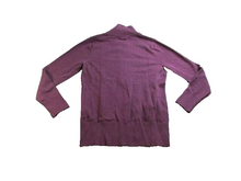 Load image into Gallery viewer, Eddie Bauer Sweater Womens Large Buttons Mock Neck Nylon Outerwear Jumper Ladies
