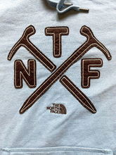 Load image into Gallery viewer, The North Face Sweatshirt Adult Medium Light Blue Camping Hiking Hoodie Mens
