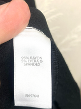 Load image into Gallery viewer, J Jill Sweater Womens Extra Large Black Open Front Cardigan Oversized Waterfall
