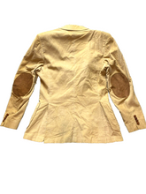 Load image into Gallery viewer, Cotler Sport Coat Mens 38 Tan Corduroy Elbow Patches Single Breasted Suit Blazer
