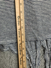 Load image into Gallery viewer, Rachel Zoe Shirt Womens Extra Large Blue Oversized Button Up Tie 100% Linen Lady
