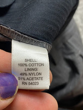 Load image into Gallery viewer, Banana Republic Pants Adult 34x32 Gray Striped Straight Leg Flat Front Dress Men
