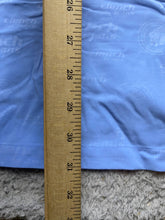 Load image into Gallery viewer, Clench Jeans Shirt Adult 2XL Blue Subliminal Ombre AOP Pattern Pocket Button Men

