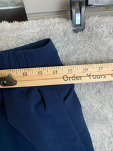 Load image into Gallery viewer, MAN Pants Womens Small (29x28.5) Navy Blue Cargo Pockets Hip Hop Rayon Spandex
