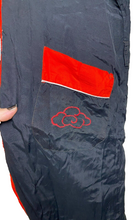 Load image into Gallery viewer, Vintage Plum Blossom Kimono Adult Medium Black Chinese Dragon 47" Long Robe Mens
