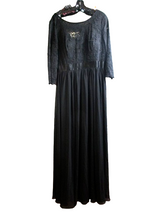 Load image into Gallery viewer, Ever Pretty Dress Womens 4XL Lace Trim Evening Long Maxi Black Casual Ladies NWT
