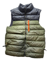 Load image into Gallery viewer, NIKE Vest Adult Medium Hunter Black Goose Down SB 700 Packable Puffer Zip Up Men
