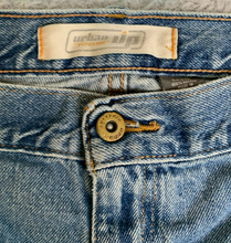 Load image into Gallery viewer, Urban Pipeline Jeans Adult 42x30 Blue Mens Baggy Hip Hop Thrashed Denim Mens

