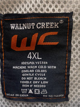 Load image into Gallery viewer, Walnut Creek Shirt Adult 4XL Gray Long Sleeve Button Up Pocket Men NWT
