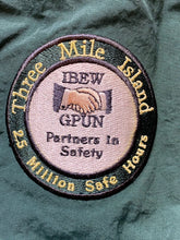 Load image into Gallery viewer, VTG Three Mile Island Jacket Adult Small 25 Million Safe Hours SAFETY Nuclear
