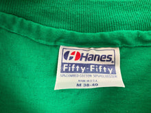 Load image into Gallery viewer, VTG NFIB Shirt Womens Medium Green Silhouette Standing Man Single Stitch 80s
