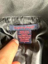 Load image into Gallery viewer, Imaginary Voyage Jacket Womens Small Black Sequins Collar Open Front Blazer Suit
