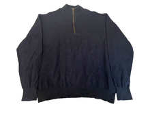 Load image into Gallery viewer, Orvis Sweater Adult 2XL XXL 1/4 Zip Mock Neck Embroidered Logo Outerwear Mens
