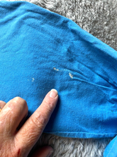 Load image into Gallery viewer, VTG Bugle Boy Shirt Adult Medium Blue Ski The Planet Single Stitch USA 80s Mens
