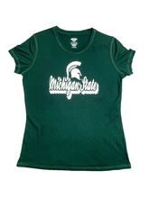 Load image into Gallery viewer, Michigan State Spartans Shirt Womens Large Green NCAA Sleepwear Concepts Sport
