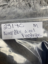 Load image into Gallery viewer, Ralph Lauren Suit Coat Adult 42L Navy Blue Pinstripe Blazer Sport Pure Wool Mens
