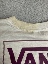 Load image into Gallery viewer, Vans Sweatshirt Womens Small Gray Off The Wall Oversized Boxy Sweater Fleece
